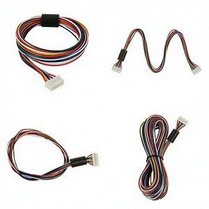 Custom Shielded Cables And M8 Connectors Wire Harness Assembly High Flex Industrial Drag Chain Wiring Harness For Industrial