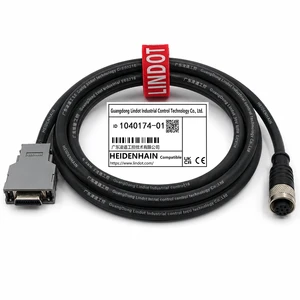 HEIDENHAIN Encoder Feedback Cable 1040174-01 OEM Custom Servo Motor Cable Replacement