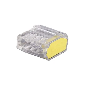BELEKS Factory Direct 4-Pin 450V Quick Wire Cable Connector Push Type Terminal Blocks PC Material for LED Lighting Systems