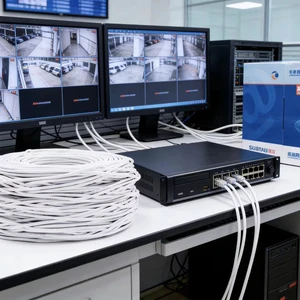 Factory Price Cat6 Ethernet Cable 305m CCA 23AWG 4 Pair UTP LAN Cable High Speed 10Gbps Network Cord for Home Office Wiring