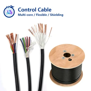 Flexible UL Certification Control Cable Encoding Line 300v/500v Pvc/xlpe Insulated Copper Conductor Industrial Automation Cable