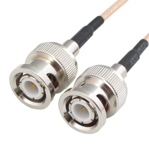 Factory Supply Custom Length BNC-J-RG316-BNC-J Cable Assembly RG316 BNC Male To Male RG316 Jump Cable