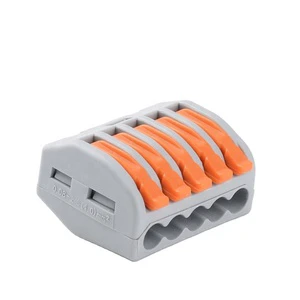 Factory Price 415 Electric Spring Lever Connector Push in Quick Type Splice Wiring Terminal Block