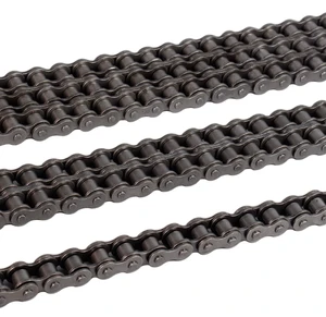 Industrial Chain Transmission Chain 1 Inch 16A / 16B Double-row Manganese Steel Quenched Roller Chain