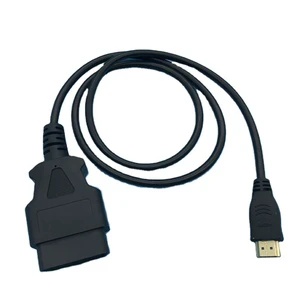 24V OBD2 Diagnostic Cable Universal Car Engine Analyzer Connector for Electronic Equipment