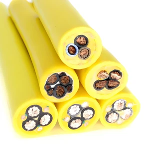 Yellow Polyurethane Waterproof, Oil-resistant, Cold-resistant, Wear-resistant and Corrosion-resistant Cable