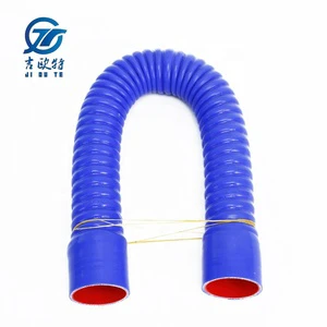 High-Temperature Radiator Silicone Hose Optimal Performance Wire Reinforcement Flexible Automotive Rubber Auto Custom Cutting