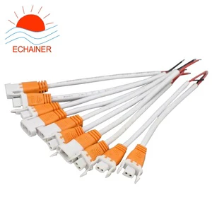 2 Pin Waterproof IP65 Electrical Wire Connector with Cable