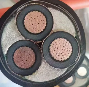 YJV22 10kV 15kV High Voltage Power Cable 3x70mm 3x95mm 3x120mm Copper XLPE Jacket IP54 Power Station