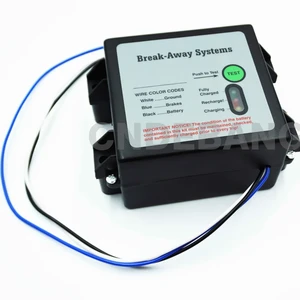 Trailer Parts with Wire 12v Breakaway Switch and Plug Holder Trailer Cord Kit