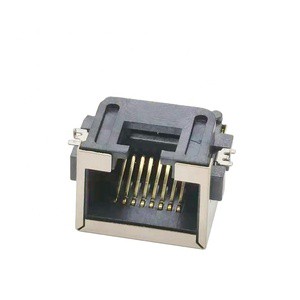 Female PCB Surface Mounting RJ45 Connector Ethernet Modular RJ45 Connector