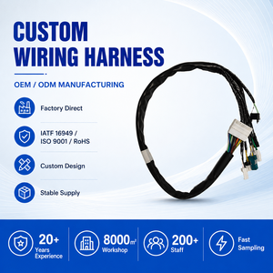 Weisheng IATF16949 Certified Electric Forklift AGV Controller Wiring Harness, Hydraulic System Sensor Cable