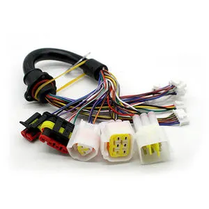 ODM OEM 4 Pin Copper Core PVC Insulation Auto Controller Cable Assembly Custom Wiring Harness for Car Used in Automobiles