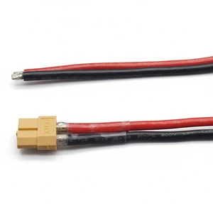 JFS 2 Pin XT30 XT60 XT90 PTFE Insulated Connector Cable Assembly 300mm Custom OEM/ODM Wiring Harness for Drone Power Systems