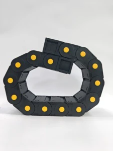 Fully Enclosed Steel Cable Drag Chain Heavy Duty Flexible Carrier High Strength Wear Resistant for Automated Production Lines