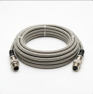 Industrial Armored PFA Sensing Cable High-Temperature & Corrosion Resistant Fiber Optic Cable for Oil Gas & Petrochemical