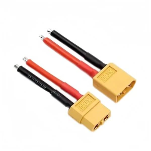 XT60 Male Female Extension Cable 30-40A Rated Current VW-1 Flame-Retardant Lithium Battery ESC Connector Energy Storage Harness