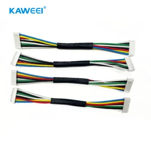 Customized Wire Harnesses PH/XH/GH/SH/EH 2-5 Pin Connectors for Control Boards PVC/Rubber Insulation for Automobile Machine