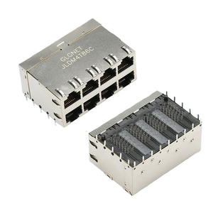 GLGNET POE+ EMI Shielded RJ45 Ethernet Interface Jack