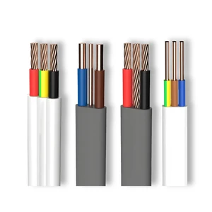 National Standard Fire-resistant Copper Core Flat Cable NH-BVVB Is Used for Building Construction