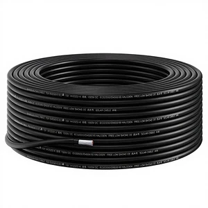 RETIE Solar Panel Cable 10mm Red & Black Tinned Copper AC1000V DC1500V for for 25+ Year Service Life