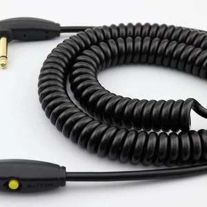 Guitar Accessories TS Right Angle Flexible Guitar Cable Wholesale From China Guitar Pedal Usb 3M 10 Feet 1/4 Inch Carton Box 4mm