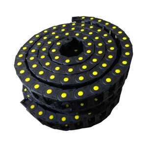 Highly Flexible Nylon Drag Chain Cable Track Energy Chain for Milling Machine Tool