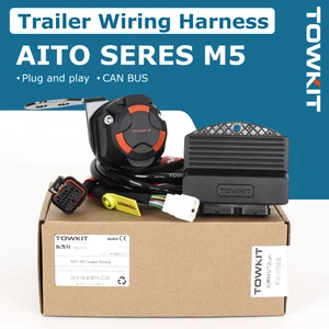 Trailer Wiring Harness for AITO Seres M5 Plug and Play,7/12/13 Pin Towing Electric Cable with CAN BUS
