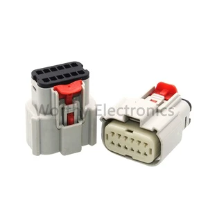 Electronic component 12-hole jacketed waterproof plug auto connector 33472-1259 wiring harness factory