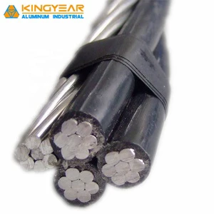 CAAI ABC Cable Aerial Bundled Self Supporting Aluminum XLPE Insulated 120mm2 95mm 2 70mm2 Overhead Cable