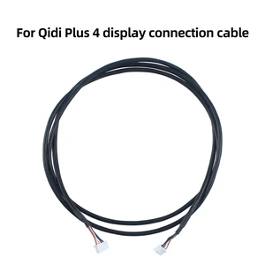 6Pin Shielded Display Touch Screen Cable for Qidi Plus 4 3D Printer 1520mm Long Signal Power Cord