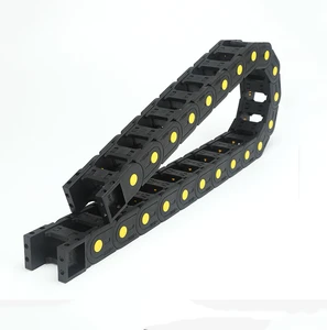 Durable Tank Chain 30x50mm Flexible Plastic Cable Drag Chain for CNC Plasma Table