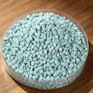 Food-Grade Light Blue PVC Granules Injection Molding Grade Low Smoke Zero Halogen Cable Material for Wire & Cable and Profiles