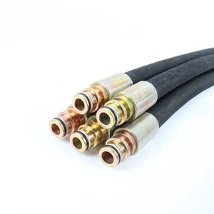 Unique Low Price Industrial NBR Oil Resistant Promotional SAE100 Steel Wire Braided Black ISO Certified Hydraulic Rubber Cutting