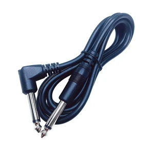 6.35mm Guitar Cable 6.5 Ballad Electric Box Audio Cable 6.35 Straight Turn Second Core Instrument Cable
