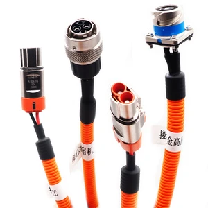 Custom 600V Solid EV Battery Wiring Harness Assembly High Voltage Power Cable for Electric Vehicles and Energy Storage Systems
