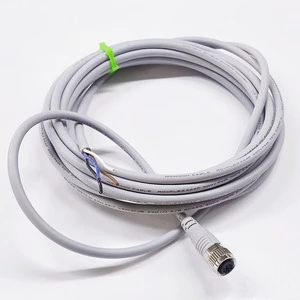 IP68 Molded Connector ODM OEM M12 4Pin 5Pin Male Code Overmolded Straight Waterproof Cable Wire Harness