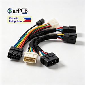 Multi-Pin Shielded Wiring Harness Anti-EMI Interference Cable For Laser Marking CNC Milling Equipment Internal Connection