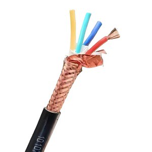 Foil Shielded XLPE Insulated Copper Conductor PVC Jacket Control Cable IP44 Rated Yuehua KVVR for Industrial Instrumentation