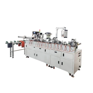 Full Automatic USB Data Cable Production Line , Cutting, Stripping, USB-A And Type-c Soldering And Testing 6-in-1 Functional