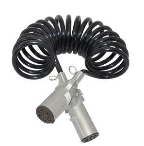 WJH New Truck Trailer Replacement 7-core Spiral Conduit Wire Accessory