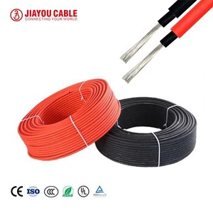 Electrical Solar Cables 6mm2 Solar Power Cable Copper Flexibility Solar CablE H1Z2Z2-K XLPO PV1-F Electrical Solar Cable