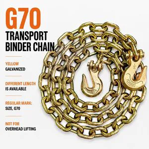 Heavy Duty G70 Transport Lashing Chain NACM96 Standard 1/4