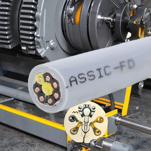 High Flexible Copper Conductor Drag Chain PVC Insulated Electrical Cable -40C~+105C Working Temperature for Internal Wiring