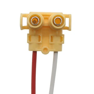 2 Pin Wire Harness Female Connector 2 Way Pigtail Harness BC-130 High Temperature Resistance