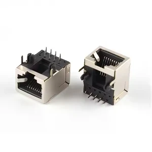 8P8C Connector Modular Cable Socket Network Interface RJ45 RJ11