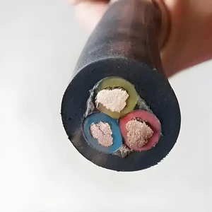 Wholesale Power Cable Building Electrical Wire Cables and Wires Copper Conductor Rubber Insulation Cable