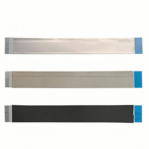 FFC/FPC Copper Flat Flexible Cable 0.5/1.0mm PVC Conductive Fabric Aluminum Foil Shielding Anti-interference IP68 Wiring Harness