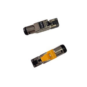 FTP Cat8 Tool Free Connector Network Ethernet RJ45 Cat8 Connector Modular Plug