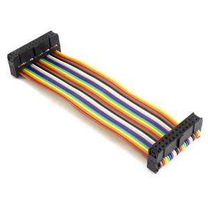 OEM PVC/Rubber Insulated IDC Flat Cable Harness 2.0mm & 2.54mm for Automobiles 6-30 Sizes Electrical Equipment Wiring Assembly